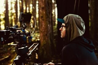 Back to documentary filmmaking mode with the legendary doc cinematographer, @niki_waltl - thanks for the photo and great working with you. 

#vancouvercameraoperator